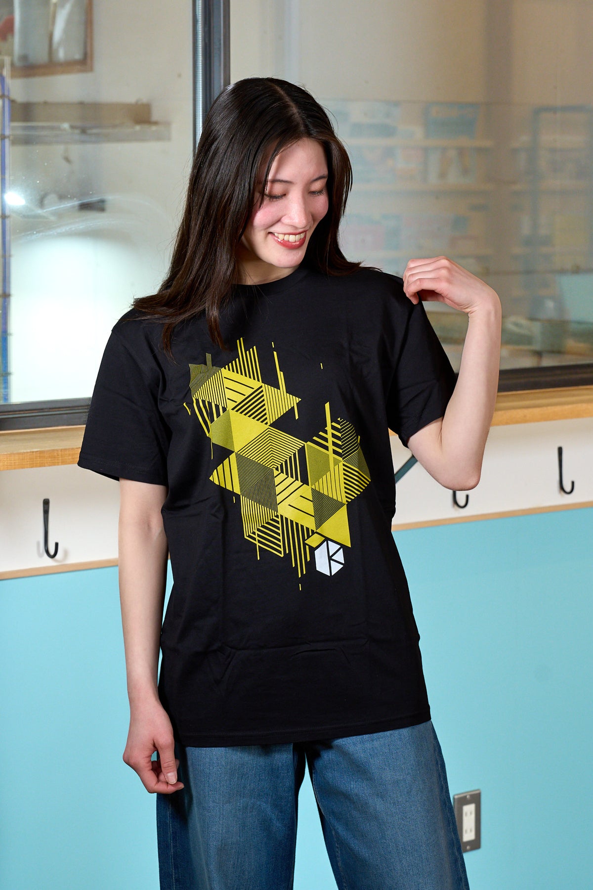 ヘキサゴンTシャツ (Hexagon Art T-shirt )