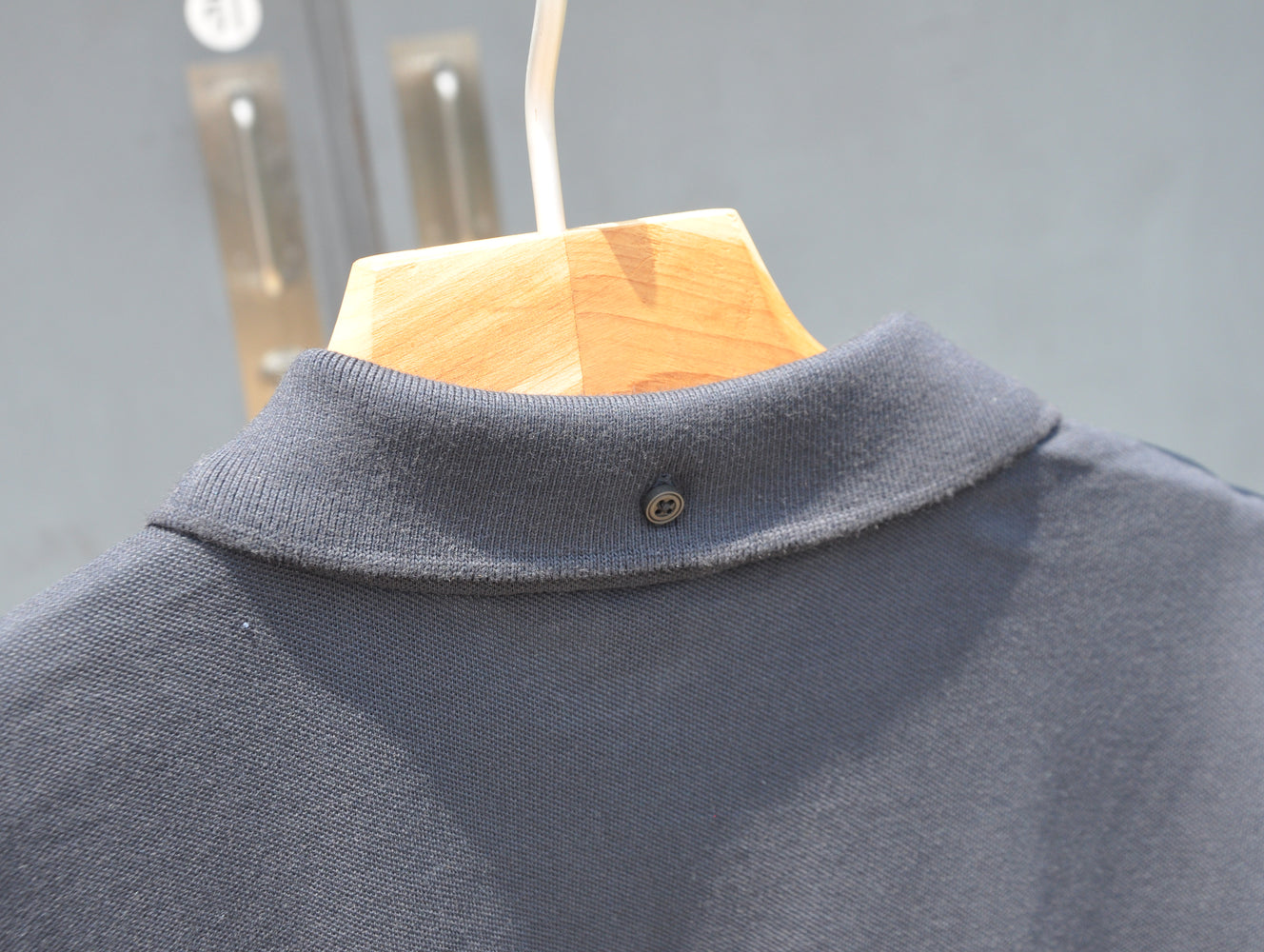 ロゴ刺繍ポロシャツ (Polo T-shirt)