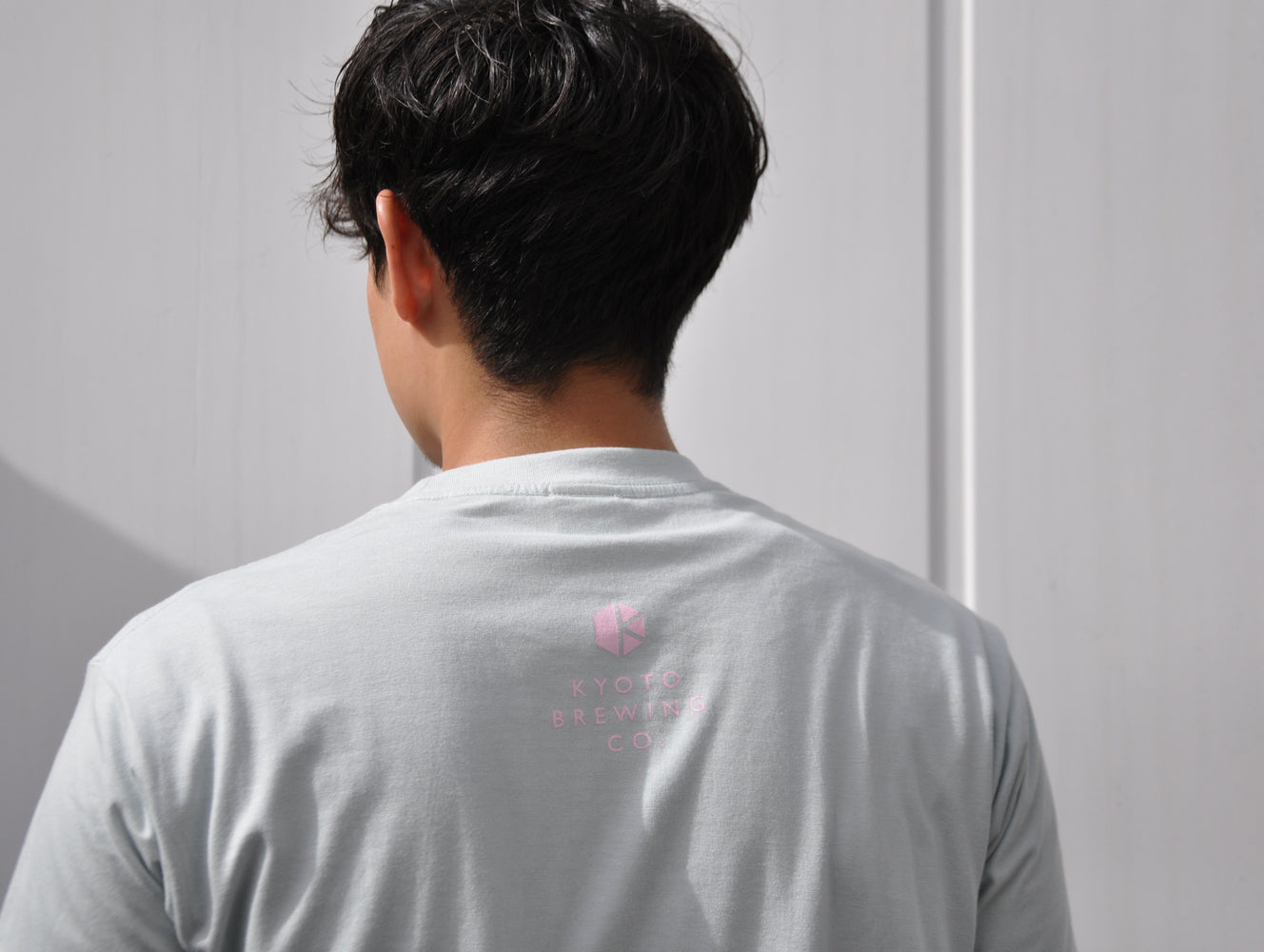 ロゴ 緑 半袖 オーガニックコットンTシャツ (Logo Green Tee)