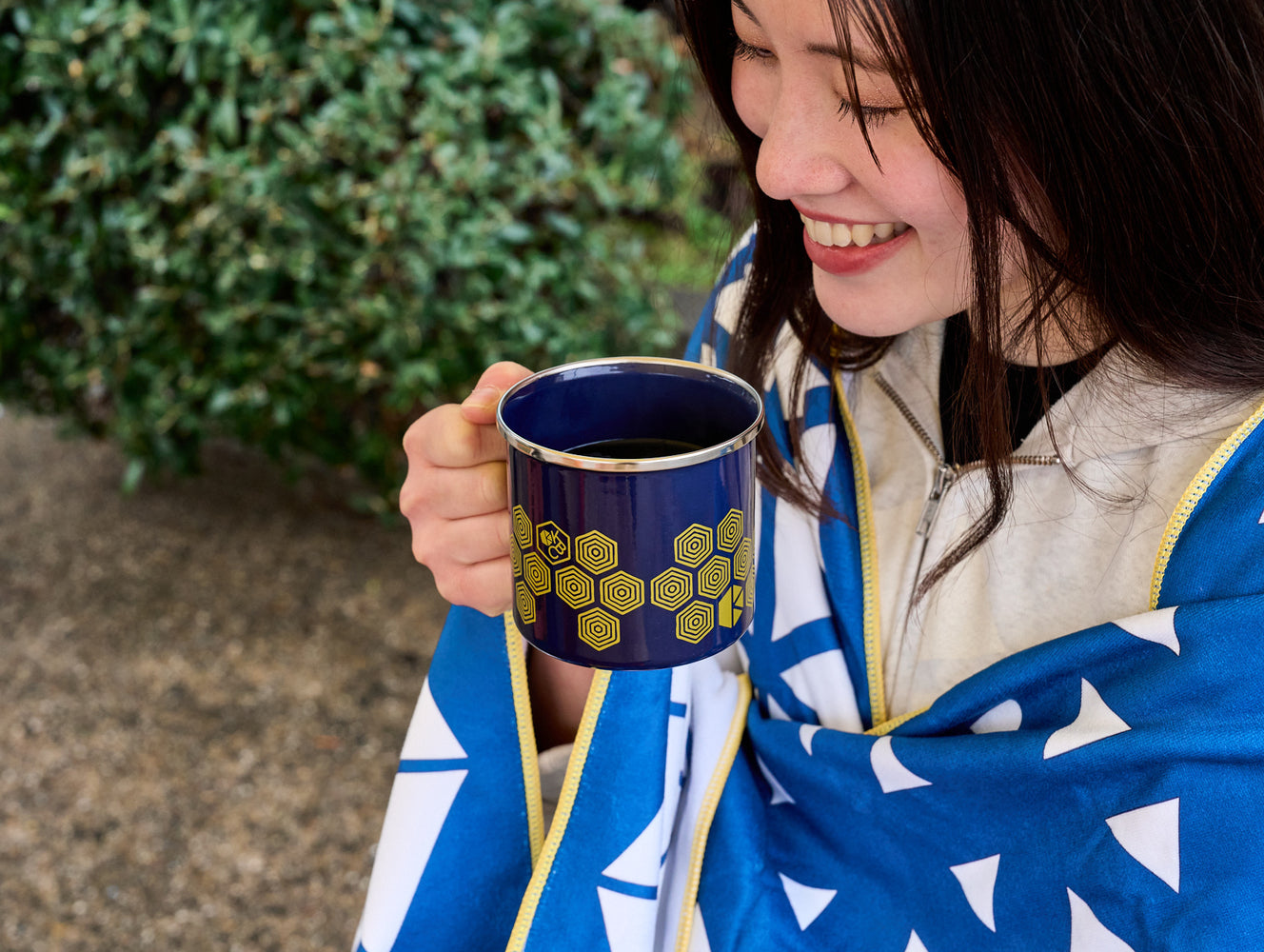 エナメルマグカップ (Logo Enamel Mug)