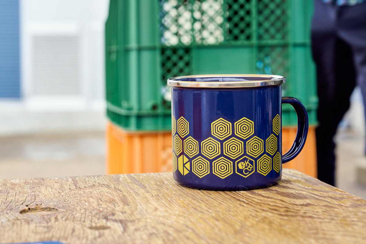 エナメルマグカップ (Logo Enamel Mug)