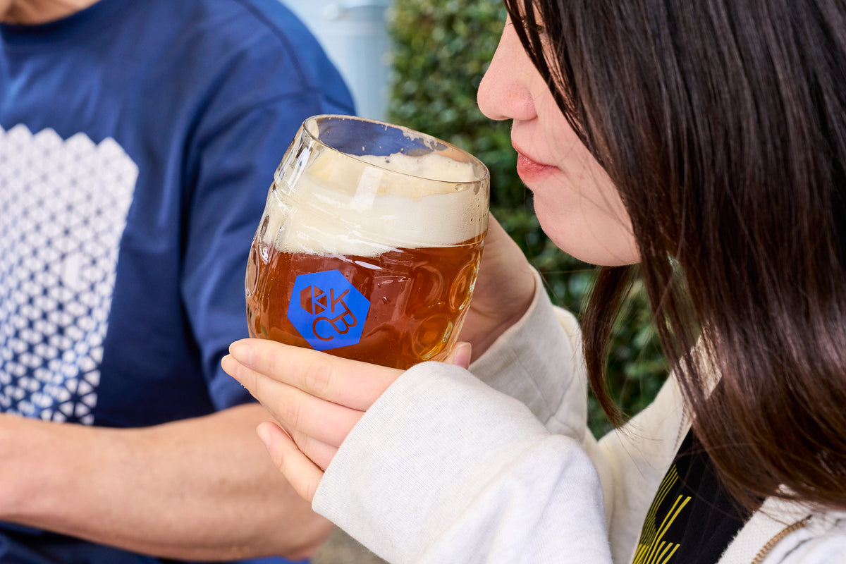 ジョッキグラス (Logo Beer Mug)