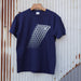 ロゴ 紺 半袖 Tシャツ (Logo Navy Tee)